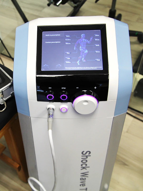 a picture of the Shockwave therapy device